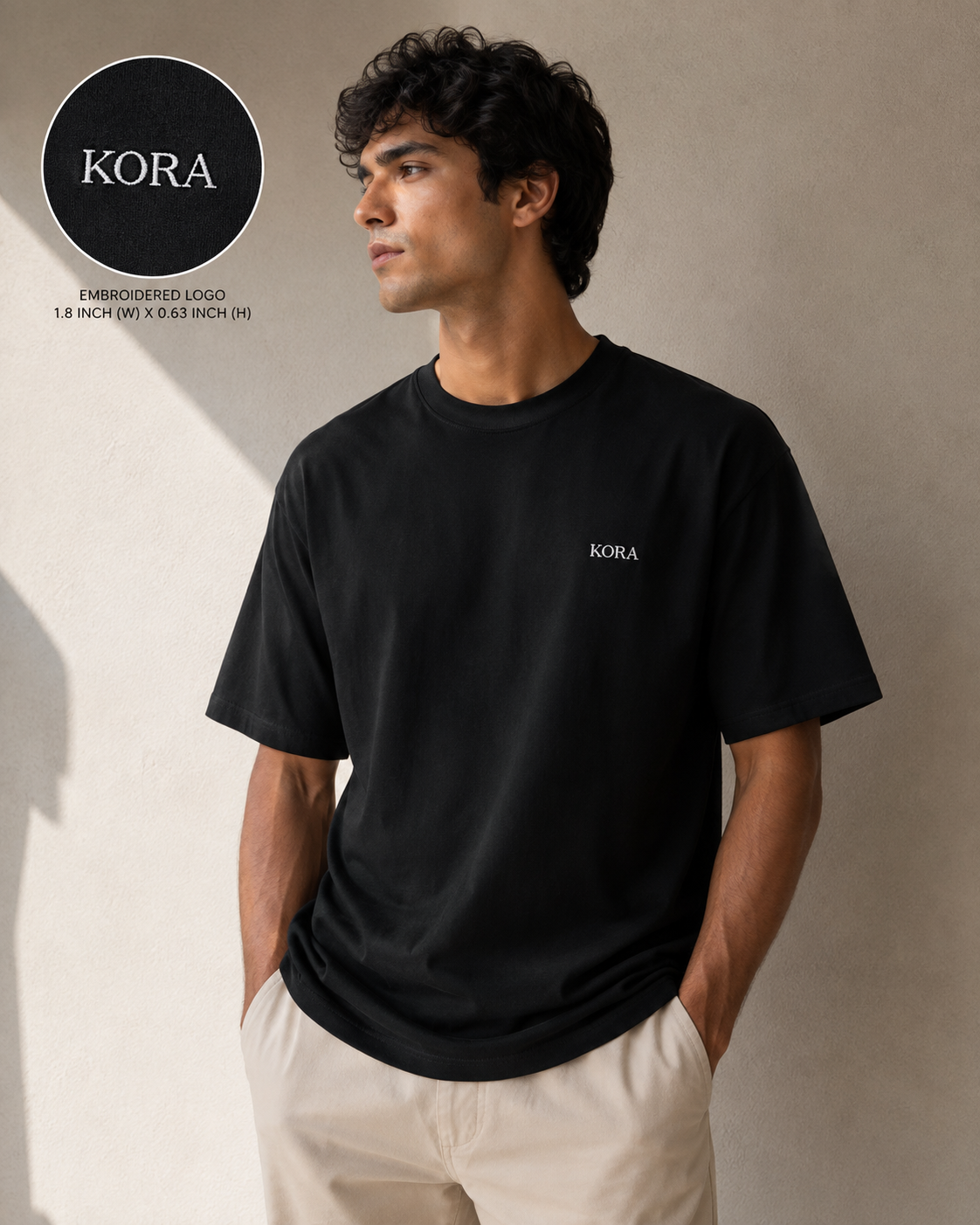 KORA Signature 001 Essential Oversized T-Shirt